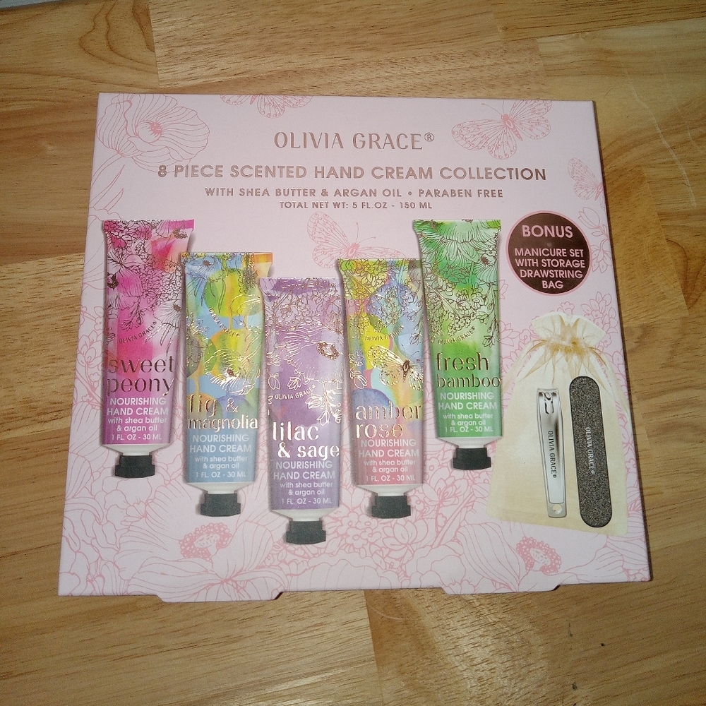 Olivia Grace Hand Cream Collection